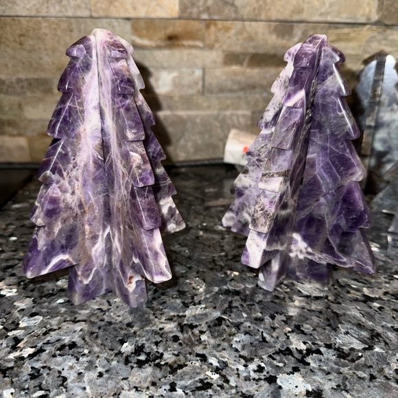 Crystal Tree Puzzle Piece - Pick 1 - Ocean Jasper or Dream Amethyst - Picture 7 of 9